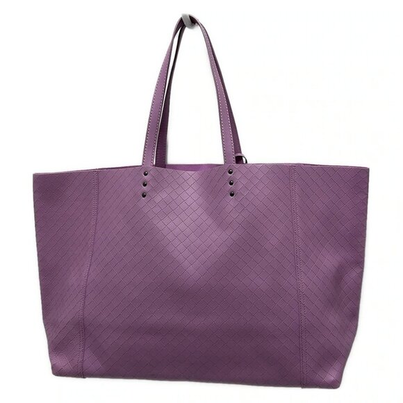 Auth BOTTEGA VENETA Intrecciomirage - Pink Leather B********* Tote Bag - Picture 2 of 10